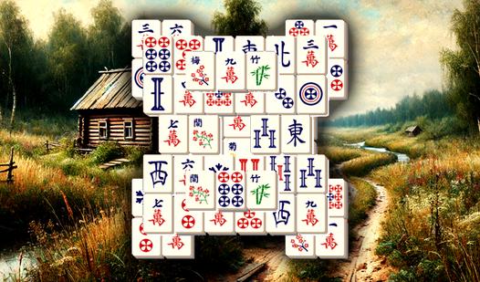 Game Screenshot Mahjong Russian