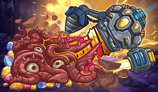 Game Screenshot Drill and Dig!