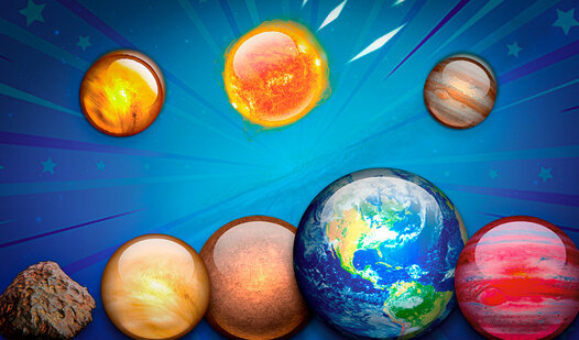 Game Screenshot Merge Planets: Space!