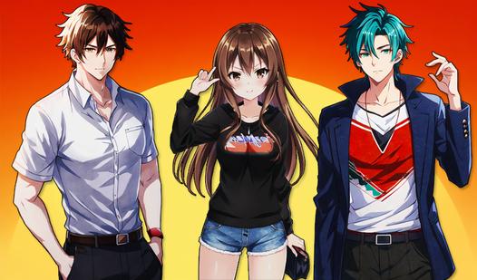 Game Screenshot Visual novel: Love and Blood