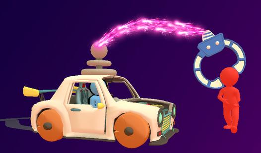 Game Screenshot Telekinesis Car!