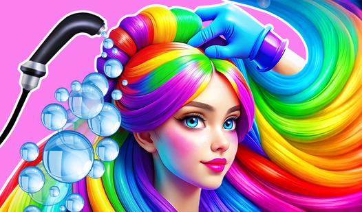 Game Screenshot Hair Coloring