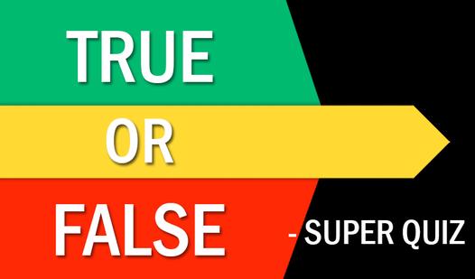 Game Screenshot True or False - Super Quiz