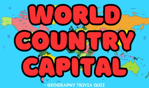 Game Screenshot World Country Capital - Geography Trivia Quiz