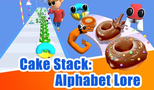 Game Screenshot Cake Stack: Alphabet Lore