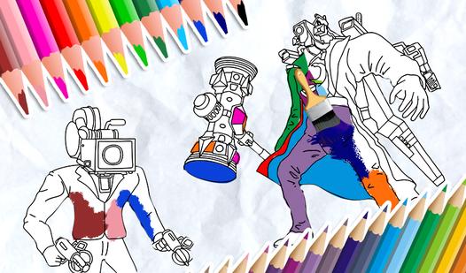 Game Screenshot Paint the Cameraman