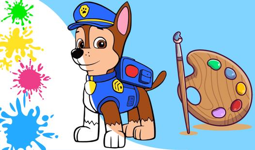 Game Screenshot Colouring book Paw Patrol