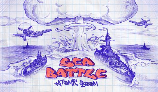 Game Screenshot Sea Battle. Atomic boom
