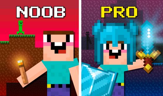 Game Screenshot Noob: Survival in Terraria!