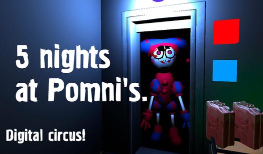 Game Screenshot 5 nights at Pomni's. Digital circus!