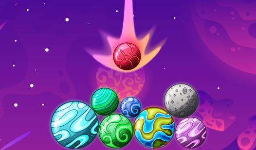 Game Screenshot Merge balls: Planets connect