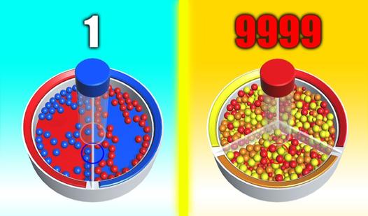 Game Screenshot Bead Sort 3D