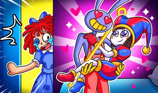 Game Screenshot Digital Circus Connect Pomni and Jax