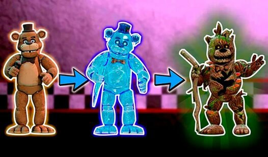 Game Screenshot FNAF Evolution of Freddy