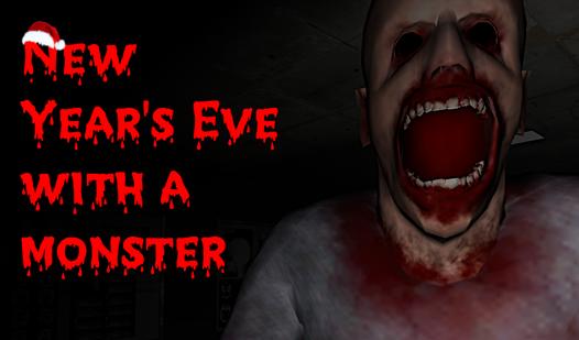 Game Screenshot New Year's Eve with a monster