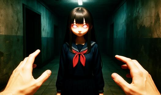 Game Screenshot Anime Horror Escape