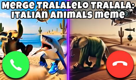 Game Screenshot Merge Tralalelo Tralala: Italian animals meme