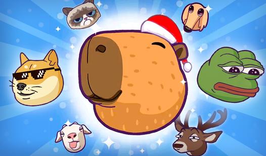 Game Screenshot Connect the Capybara: Meme Puzzle