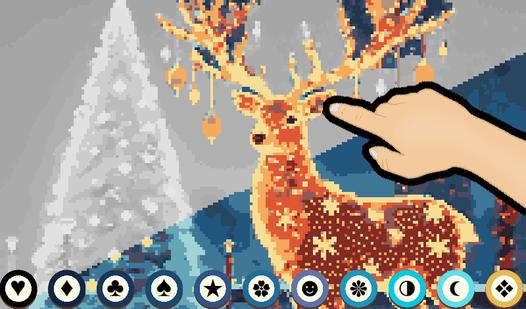 Game Screenshot Coloring: Mosaic by Symbols