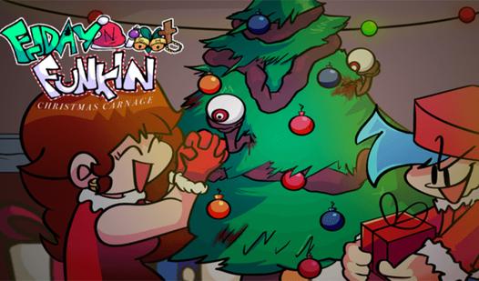 Game Screenshot Friday Night Funkin Crismas Carnage