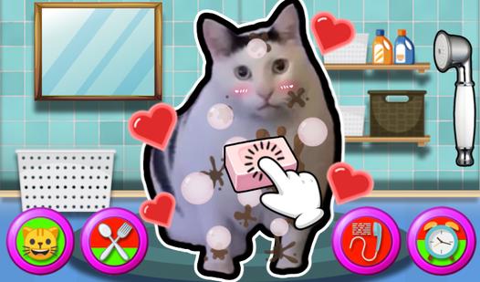 Game Screenshot Meme cats: Tamagochi