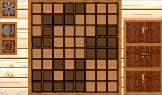 Game Screenshot Деревянные блоки: собери линию