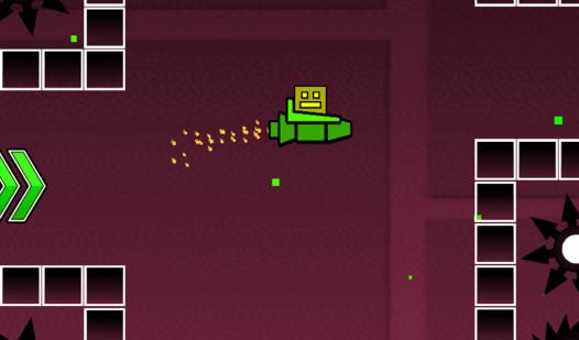 Game Screenshot Geometry Dash Ship