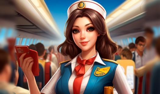 Game Screenshot Stewardess Rush