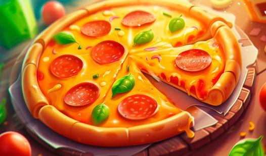 Game Screenshot Cooking Food: Pizza, Cake & Ice Cream for Kids