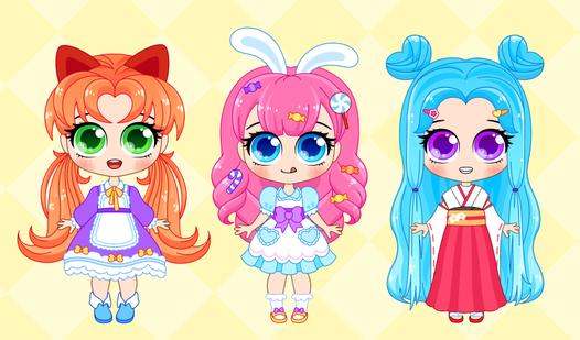 Game Screenshot Chibi Maker - Anime Dolls for Little Kids 2-5