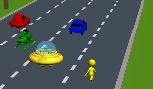 Game Screenshot Shape Shift Race Transform 3D