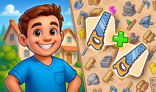Game Screenshot Build a House: Merge