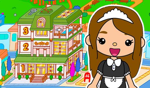 Game Screenshot Toca Boca build a 5-star hotel
