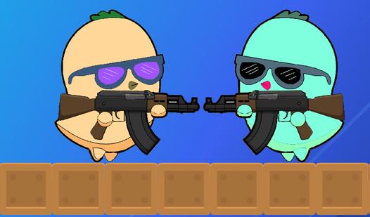 Game Screenshot Chicken Gun for Two