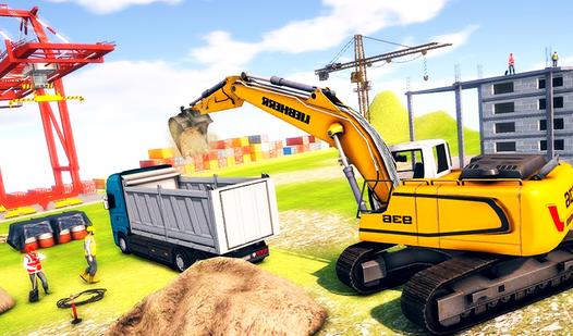 Game Screenshot Moscow House Construction Truck