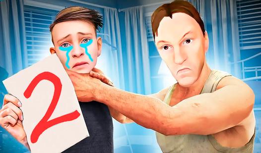 Game Screenshot Тест на двоечника: Спрячь дневник от мамы