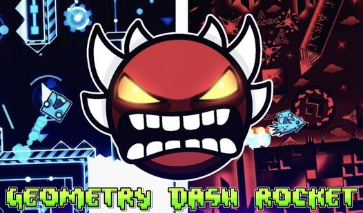 Game Screenshot Geometry Dash Rocket