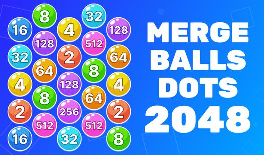 Game Screenshot Merge Balls Dots 2048
