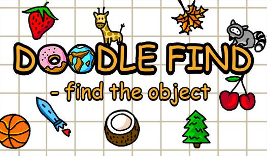 Game Screenshot Doodle Find - find the object