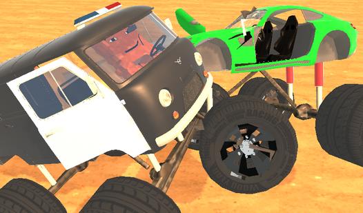 Game Screenshot Omega Nuggets VS Bandits: Monster Truck