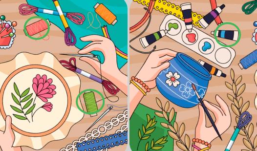 Game Screenshot Find the Difference - Mr. Holmes