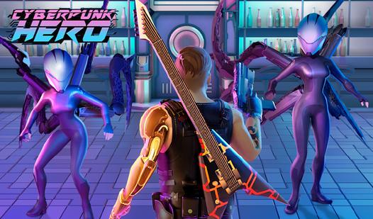 Game Screenshot Cyberpunk Hero