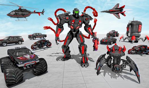Game Screenshot Robot and Car: Transformers Shooter
