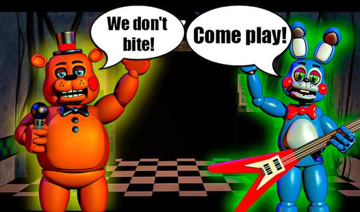 Game Screenshot Fnaf: Outwit the Animatronics!