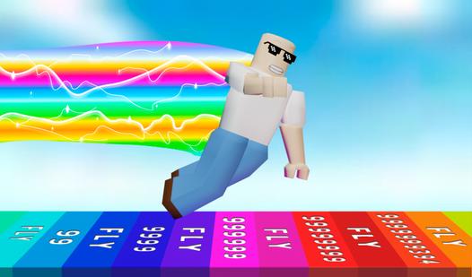 Game Screenshot Obby: Flying race!