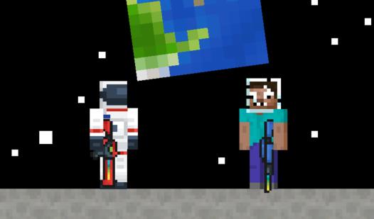 Game Screenshot Noob and Pro Moon Survival