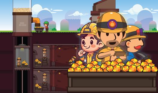 Game Screenshot Idle Gold Miner
