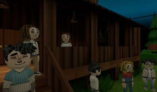 Game Screenshot Dark Neighbors. Escape from the Mansion