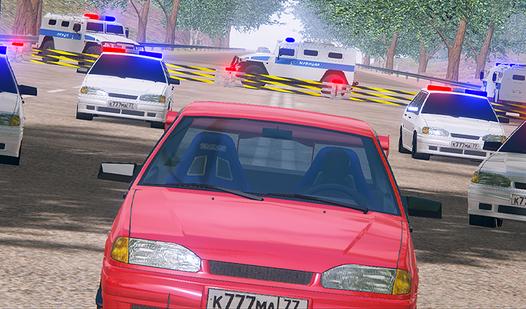 Game Screenshot Опасная Погоня
