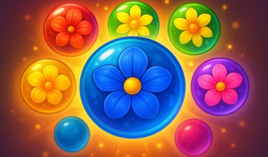 Game Screenshot Connect balls in a grid